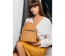 Придбати - рюкзак  Шкіряний рюкзак Groove S жовтий vintage The Wings