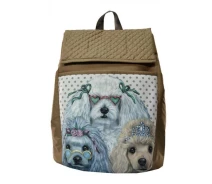 Придбати - рюкзак  Рюкзак жіночий Episode Friends Dogs Бежевий E16S083.12 29 Х 36 Х 14 см