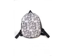 Придбати - рюкзак  Рюкзак розмальовка 4Profi "Веселі коти" сіро-білий 23808