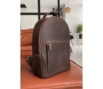 Придбати - рюкзак  Шкіряний рюкзак Groove L темно-коричневий vintage The Wings