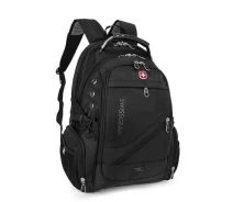 Придбати - рюкзак  Рюкзак міський Small Swissgear Wenger 8810 з USB та AUX Чорний