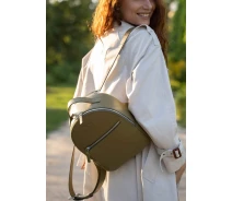 Придбати - рюкзак  Шкіряний рюкзак Groove S оливковий The Wings