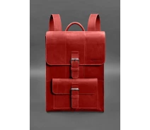 Придбати - рюкзак  Шкіряний рюкзак Brit кораловий Crazy Horse BlankNote