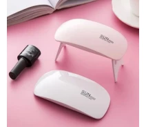 Придбати - лампу для манікюру  Лампа для манікюру та педикюру SUN Mini WHITE 6W UV/LED лампа для сушіння гель лаку нігтів (11883)