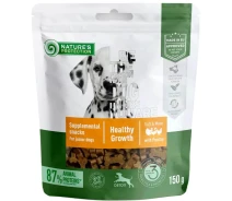Придбати - ласощі для птаха  Ласощі для цуценят з м'ясом птиці Nature's Protection Poultry Healthy Growth 150 г (4771317472380)