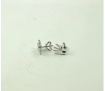 Придбати - срібну сережку  Пусети долоньки Maxi Silver 7669