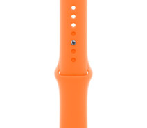 Придбати - аксессуар до смарт-годинниа  Ремінець Apple Sport Band для Apple Watch 45mm Regular Orange (MR2R3ZM/A)