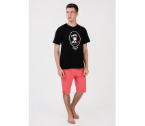Придбати - чоловічу піжаму  Піжама чоловіча Homewear MAD 19525 XXL Black/Coral (3700465520552)