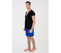 Придбати - чоловічу піжаму  Піжама чоловіча Homewear MAD 19544 XXL Noir/marine (3700465519587)