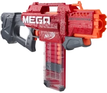 Придбати - іграшкову зброю  Бластер Нерф Мега Мотострайк Nerf Mega Motostryke Motorized 10-Dart Blaster Hasbro E6473