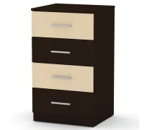 Придбати - комод  Комод Компаніт 4А Венге комбі (49х45х85 см)