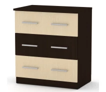 Придбати - комод  Комод Компаніт 3А Венге комбі (61х39х69 см)