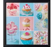 Придбати - картину  Фотокартина у дерев'яній рамі Shabby 3 30х30 см POS-3030-039