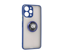 Придбати - чохол для смартфону  Чохол ArmorStandart Frosted Matte Ring Navy Blue (ARM68904) для Xiaomi Redmi 12 4G