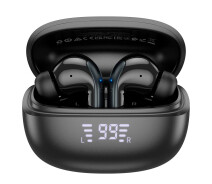 Придбати - навушники  Навушники бездротові HOCO Energy true wireless ANC + ENC noise reduction BT headset EQ5 BT5.3 40/300mAh 7h black