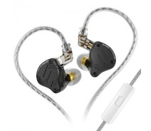 Придбати - навушники  Дротові навушники KZ ZS10 Pro X з мікрофоном black