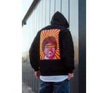 Придбати - чоловіче худі  Худі з яскравим принтом Staff bad mf oversize fleece (p47-0232-XS)