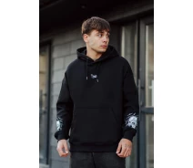 Придбати - чоловіче худі  Утеплене Худі Staff logo & mask oversize fleece (p47-0245-XS)