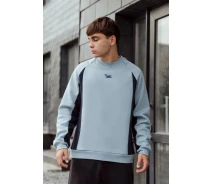 Придбати - чоловічий світшот  Блакитний світшот Staff light blue logo oversize fleece (p47-0263-XS)