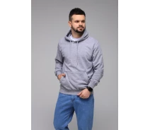 Придбати - чоловіче худі  Худі чоловічий Demos DMS005 baza XL Сірий (2000989425731)