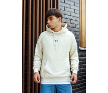 Придбати - чоловіче худі  Худі молочне з логотипом Staff milk oversize (p47-0186-XS)