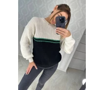 Придбати - жіночий светр  Светр жіночий Дарина Fashions 48 світло-бежевий (312-нс)