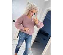 Придбати - жіночий светр  Светр жіночий оверсайз Ніка Fashions 42-52 капучино (231/а-нс)