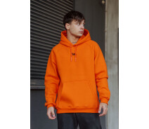 Придбати - чоловіче худі  Помаранчева толстовка худі Staff orange logo oversize fleece (p47-0251-XS)