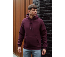 Придбати - чоловіче худі  Тепле бордове худі Staff dark bordo logo oversize fleece (p47-0252-XS)