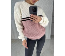 Придбати - жіночий светр  Светр жіночий Дарина Fashions 48 пудра (312-нс)