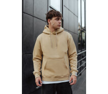 Придбати - чоловіче худі  Світло-коричневе Худі Staff light brown basic fleece (p47-0274-XS)