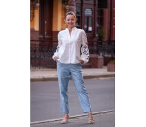 Придбати - жіночі штани  Блакитні штани FashionYouWant L, блакитний 46-450106