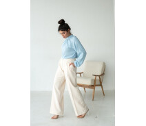 Придбати - жіночі штани  Класичні штани FashionYouWant S, білий 46-450095