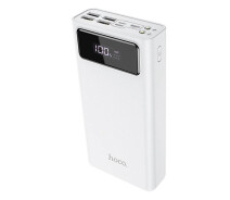 Придбати - універсальну мобільну батарею  Повербанк 30000mAh УМБ Power Bank HOCO General J65 30000mAh 4USB Lightning Type-C 2A White (019216)