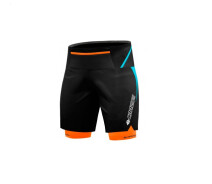 Придбати - чоловічі шорти  Спортивні чоловічі шорти CRAZY FLASH MAN LAGUNA-ORANGE FLUO S
