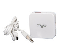 Придбати - кардрідер  Концентратор USB 2.0 Frime 4хUSB2.0 White (FH-20021)