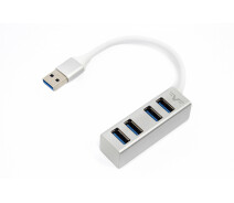 Придбати - кардрідер  Концентратор USB Frime 4хUSB3.0 Silver (FH-30520)