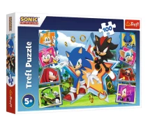 Придбати - пазл  Trefl Пазл Зустрічайте Соніка, Супер Сонік, 100 ел. (16465)