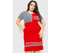 Придбати - повсякденну сукню  Сукня домашня червоний 231R6558 Ager 5XL