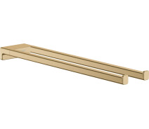 Придбати - Полотенцедержатель  Рушникотримувач Hansgrohe AddStoris 44.5 см подвійний Brushed Bronze 41770140