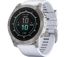 Придбати - смарт-годинник  Смарт-годинник Garmin Epix Pro Gen2 Sapphire Titanium with Whitestone Band (010-02804-10/11) [86531]