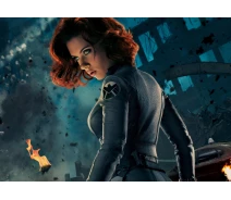 Придбати - подарок для геймеров  Картина GeekLand Black Widow Чорна Вдова постер до фільму 60х40см BW.09.048