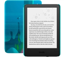 Придбати - електронну книгу  Електронна книга Amazon Kindle Kids 11th Gen 16GB 2022 Black with Ocean Explorer Cover w/Ads [88816]