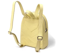 Придбати - рюкзак  Оригінальний жіночий рюкзак з натуральної шкіри Shvigel Лимонний (207138)