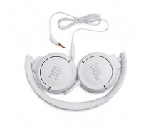 Придбати - навушники  Навушники гарнітура накладні JBL T500 White (JBLT500WHT)