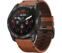 Придбати - смарт-годинник  Смарт-годинник GARMIN Epix Pro (Gen2) Sapphire Edition Carbon Grey DLC Titanium with Chestnut Leather Band (010-02804-30/31) [86528]
