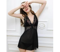 Придбати - жіночу нічну сорочку  Пеньюар жіночий Patricia Fashions L чорний (6/24-с)