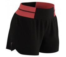 Придбати - жіночі шорти  Шорти жіночі для бігу Performance Overshort S Black/Coral