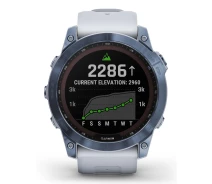 Придбати - смарт-годинник  Смарт-годинник Garmin Fenix 7X Sapphire Solar Mineral Blue DLC Titanium with Whitestone Band (010-02541-15)