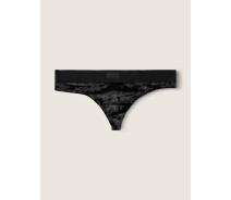 Придбати - жіночі трусики  Велюрові трусики тонг Victoria´s Secret Pink з логотипом оригінал (art804268)